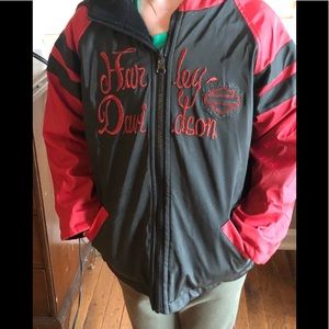 🏍Harley Davidson reversible winter jacket